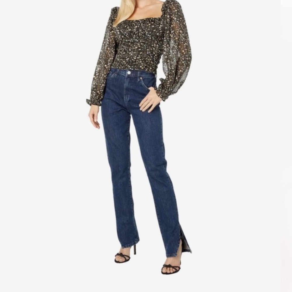 NWT Blank NYC The Cooper Long Slim Straight Jeans Size 28